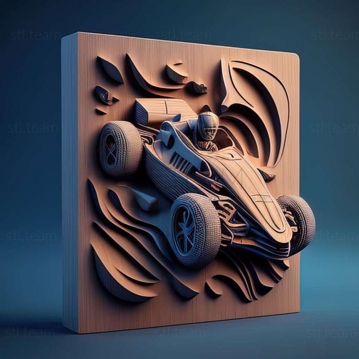 3D model MotorSport Revolution game (STL)